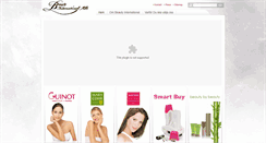 Desktop Screenshot of beautyinternational.se