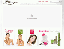 Tablet Screenshot of beautyinternational.se